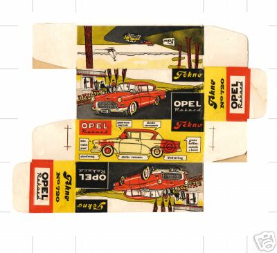 Tekno 720, Opel Rekord - Free Price Guide & Review